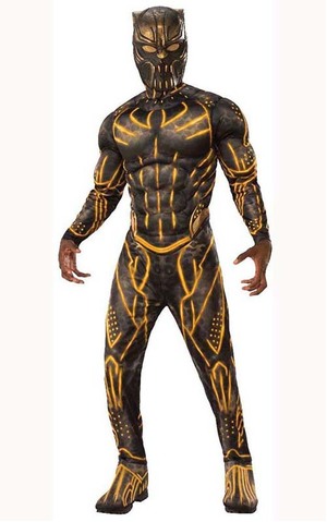 Deluxe Muscle Chest Erik Killmonger Adult Costume