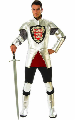 Silver Knight Adult Costume