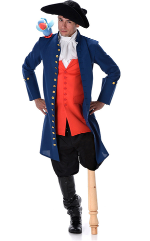 Long John Silver Pirate Adult Costume