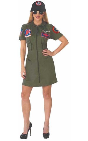 Top Gun Deluxe Womens Adult Costume