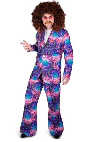 Boho Hippy Suit Adult Costume