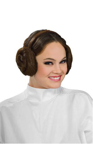 Princess leia Star Wars Costume headband Buns