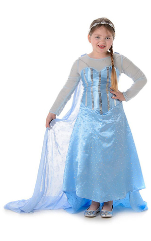 Elsa Ice Princess Child Frozen Costume