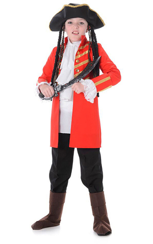 Pirate Captain Hook Child Costume