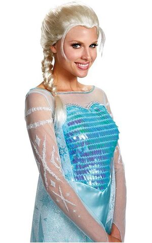 Elsa Frozen Adult Wig
