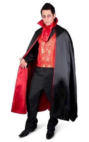 Red Devil Adult Vampire Dracula Costume