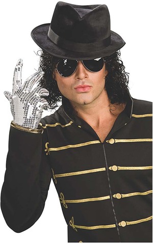 Silver Sequin Adult Michael Jackson Glove