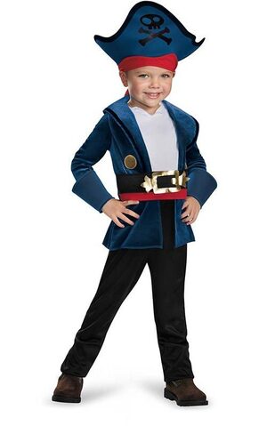 Captain Jake Never Land Pirates Child & Toddler Costume