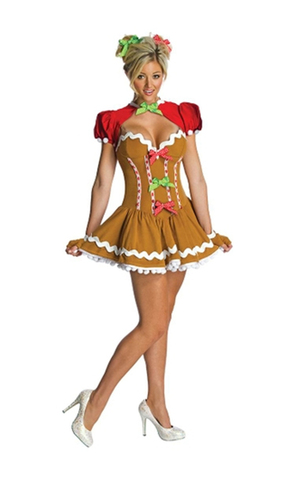 Ginger Bread Adult Christmas Costume