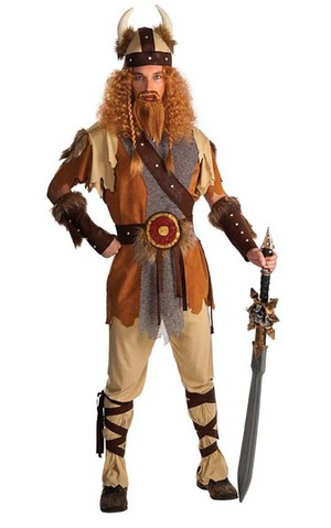 Viking Warrior Barbarian Adult Costume