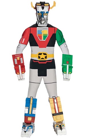 Deluxe Voltron Adult Mens Costume