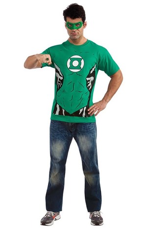 Green Lantern Adult Superhero T Shirt
