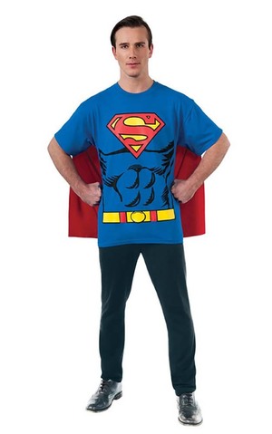 Superman Adult Superhero T-shirt