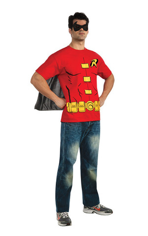 Robin Adult Supehero T-shirt