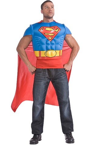 Superman Adult Muscle Shirt