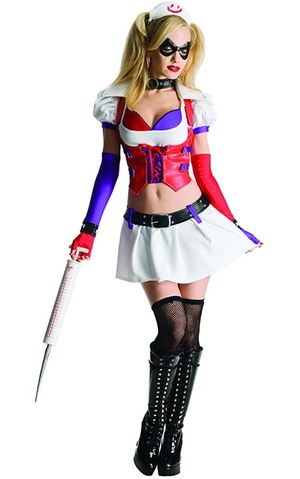 Harley Quinn Asylum Adult Costume