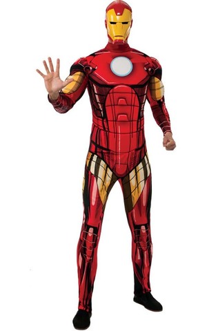 Deluxe Iron Man Avengers Adult Costume