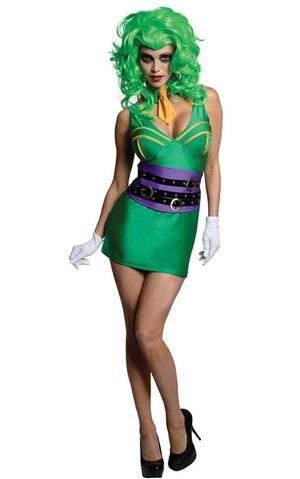 The Joker Sexy Super Villan Batman Adult Costume