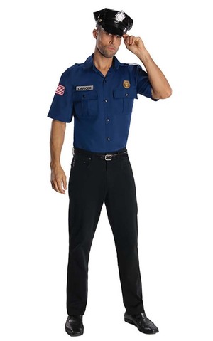 Police Officer Uniform Adult Costume