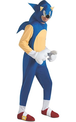 Deluxe Adult Sonic Costume