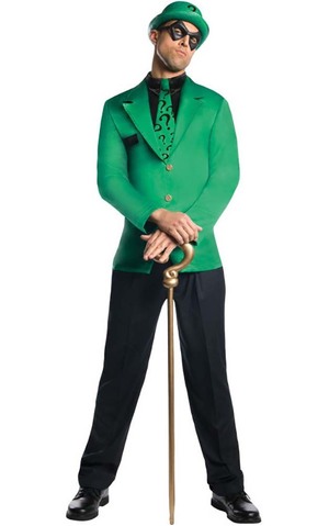 The Riddler Adult Batman Villain Costume