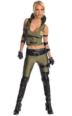 Sonya Blade Mortal Kombat Adult Costume