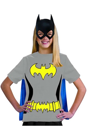 Batgirl T-shirt Child Costume