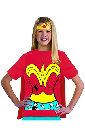 Wonder Woman T-shirt Child Costume