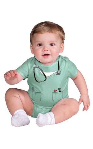 Doctor Onesie Baby Hospital Costume