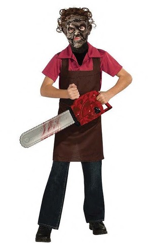 Leatherface Child Texas Chainsaw Masacre Costume