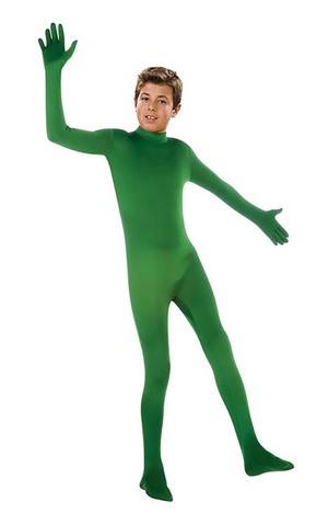 Green 2nd Skin Suit Child Costume
