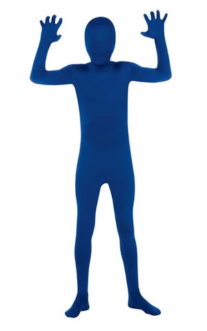 Blue 2nd Skin Suit Child Costume