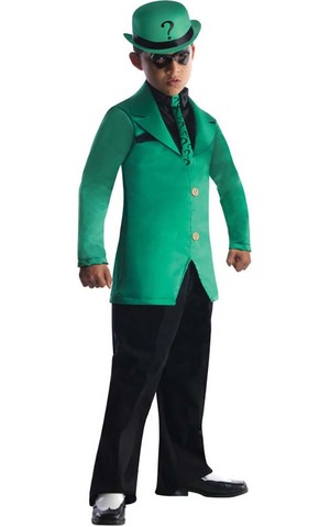The Riddler Child Batman Villain Costume