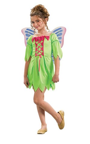 Fairy dress + Wings Child Costume