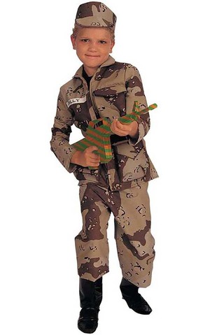 Special Forces Child Army Costume