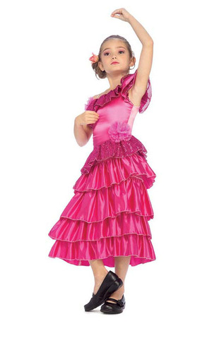 Spanish Princess Flamenco Dancer Toddler Costume