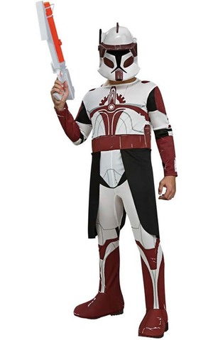 Clone Troopr Commander Fox Child Costume