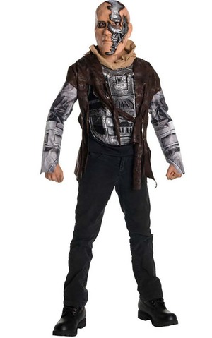 T600 Terminator 4 Deluxe Robot Child Costume