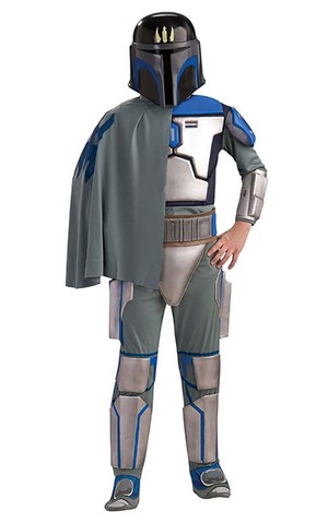 Star Wars Deluxe Pre Vizsla Mandalorian Warrior Child Costume