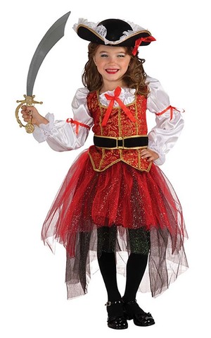 Pirate Princess Of The Seas Child Costume