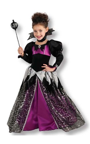 Spider Queen Princess Sorceress Child Costume