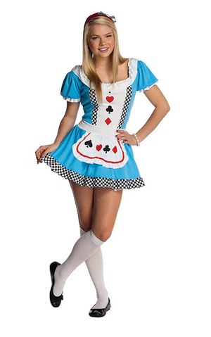 Alice In Wonderland Tween Teen Costume