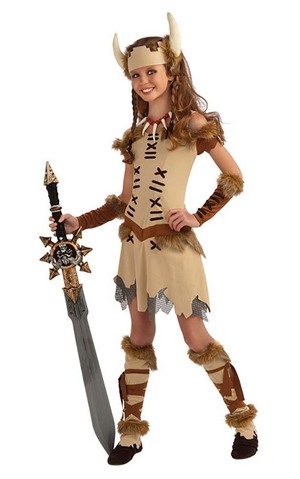 Viking Princess Tween Costume