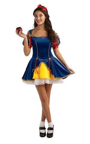 Snow White Fairy Tale Princess Teen Costume