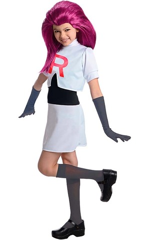 Team Rocket- Jessie Pokemon Child Costume