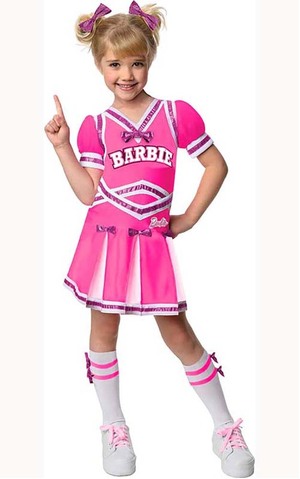 Cheerleader Barbie Child Costume