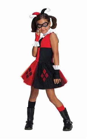 Harley Quinn Tutu Child Costume