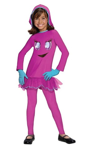 Pac Man Pinky Child Costume