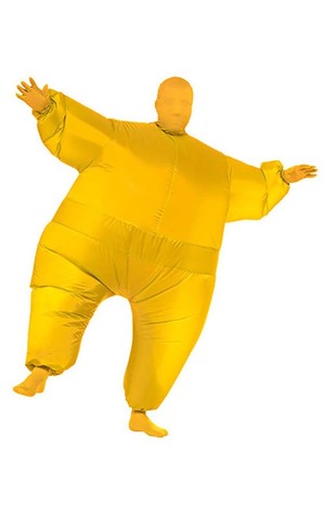 Yellow Inflatable Adult Costume