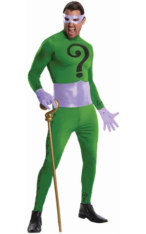 Grand Heritage The Riddler Classic Batman Tv Series Adult Costume
